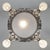 Metal French Art Deco Chandelier by Petitot & Muller Freres 1930 France For Sale - Image 7 of 15