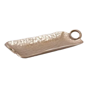 Hammered Gold Tray