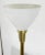 Wood Vintage Stiffel Wood Orb Table Lamp With Milk Glass Shade For Sale - Image 7 of 8