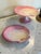 Wedgwood Antique 1891 Wedgwood Pink Majolica Nautilus Shell Cake Stand For Sale - Image 4 of 10