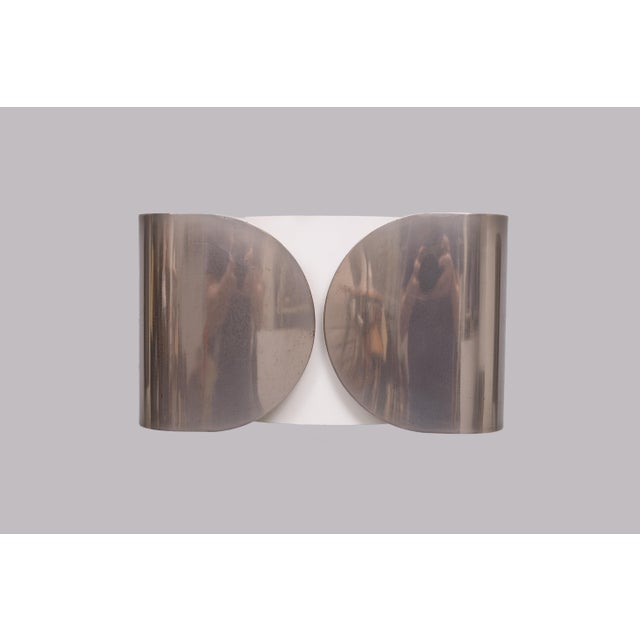 Flos Vintage Italian Foglio Wall Lights by Afra & Tobia Scarpa for Flos, 1970s, Set of 5 For Sale - Image 4 of 12