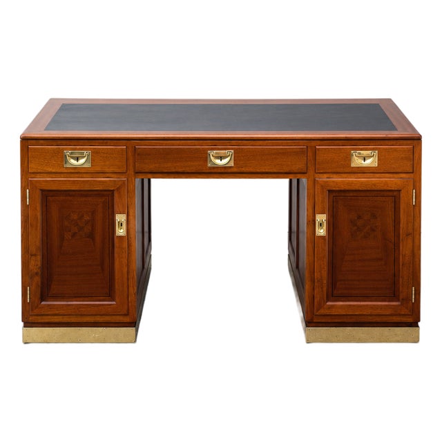 Art Nouveau Gentleman's Desk by Julius & Josef Herrmann for Architect Maximilian Rossipaul, Vienna, Austria, 1911 For Sale