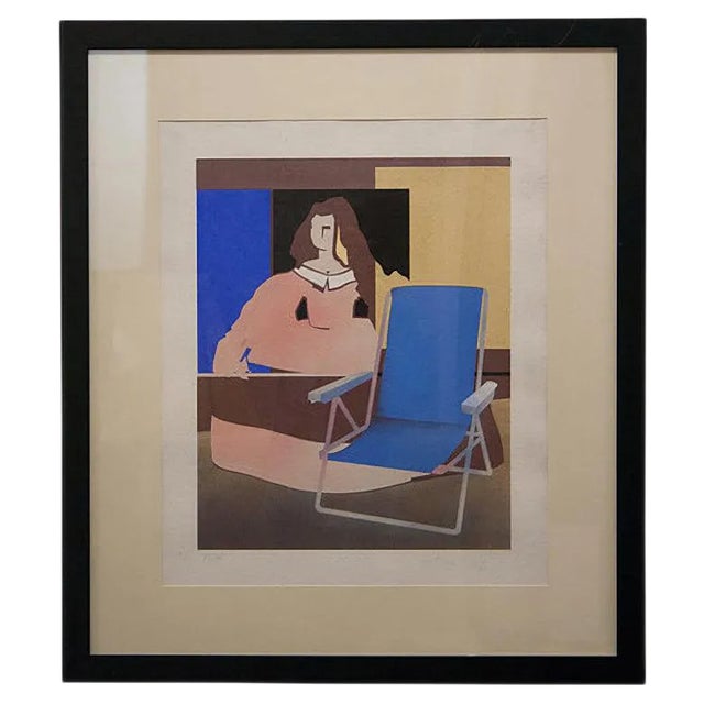 Pop Art, Meninas, Spanish Lithograph, Spain, 1980 For Sale