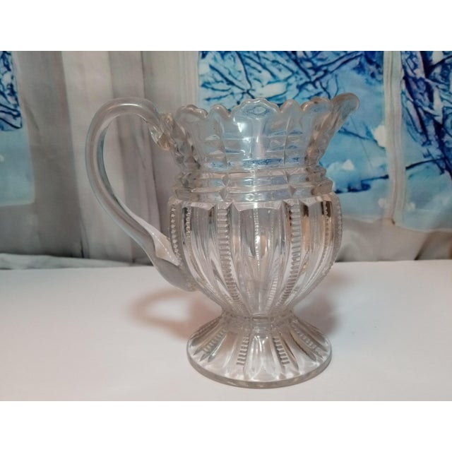 American Antique Eapg Higbee Creamer For Sale - Image 3 of 5