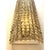 Luxury scenographic wall sconces in Murano glass, with a crocodrile texture of glass tht make it sparkling even when the...