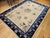 Textile Antique Chinese Peking Rug, Hand-Knotted Wool Pile, Tan Field, 10' x 13' For Sale - Image 7 of 17