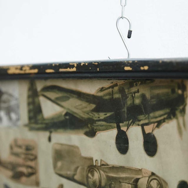 French Artist, Aviation Composition, Early 20th Century, Collage, Framed For Sale - Image 9 of 13