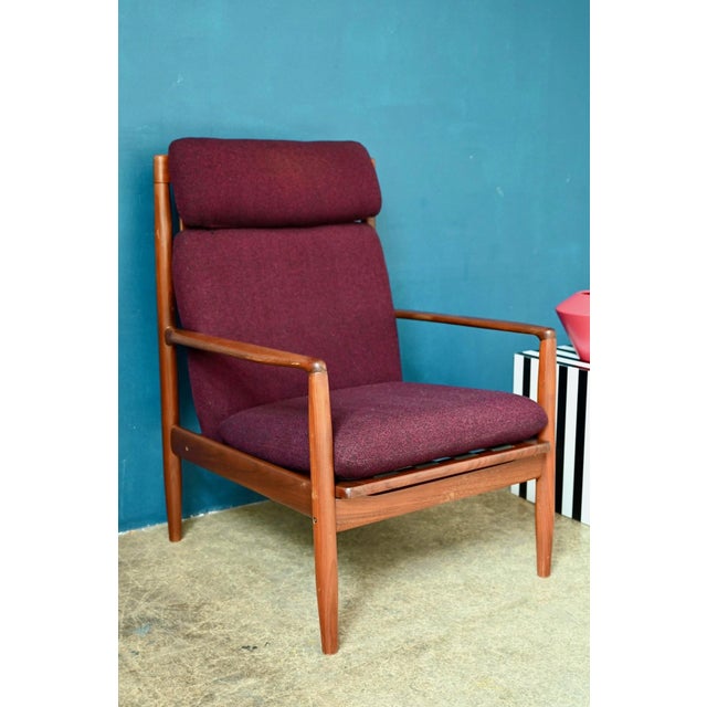 Scandinavian Danish Lounge Chair from Grete Jalk, 1960s For Sale - Image 6 of 18