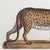 Mid 20th Century Vintage Framed "Der Panther" Lithograph Style Print in Black Faux Bamboo Frame For Sale - Image 5 of 8