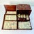 Chinoiserie Antique Chinese Boho Chic Chinoiserie Mahjong Game Set, Rosewood & Brass Box. For Sale - Image 3 of 15