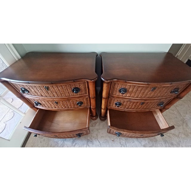 A Set of Tommy Bahama Nightstands / Chest of Drawers Chairish