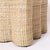 Pair of Woven Reed Square Ghost Drapery Stands For Sale - Image 9 of 9