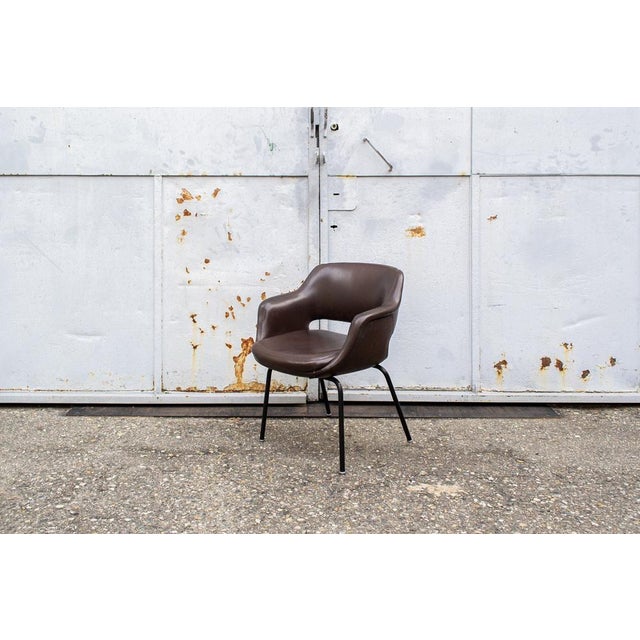 Black Kilta Lounge Chair by Mannermaa for Cassina, 1962 For Sale - Image 8 of 9