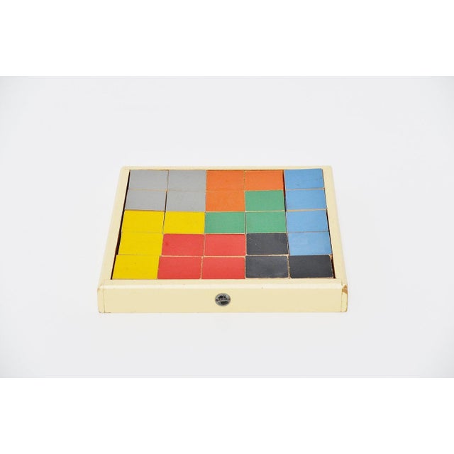 Ado Puzzle Box Model 259 by Ko Verzuu, Holland, 1939 For Sale - Image 3 of 7