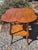 Antique 1880s Four-Leaf Clover Side Table Quater Sawn Oak For Sale - Image 4 of 4