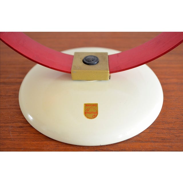 Infraphil Table Lamp by Charlotte Perriand for Philips, 1950s For Sale - Image 9 of 10