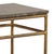2020s Juniper Marble & Brass Console Table For Sale - Image 5 of 5