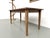Small Vintage Farmhouse Table with Tapered Legs in Pine, 2010s For Sale - Image 8 of 15