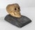 19th Century Folk Art Memento Mori Skull Form Match Holder For Sale - Image 4 of 15