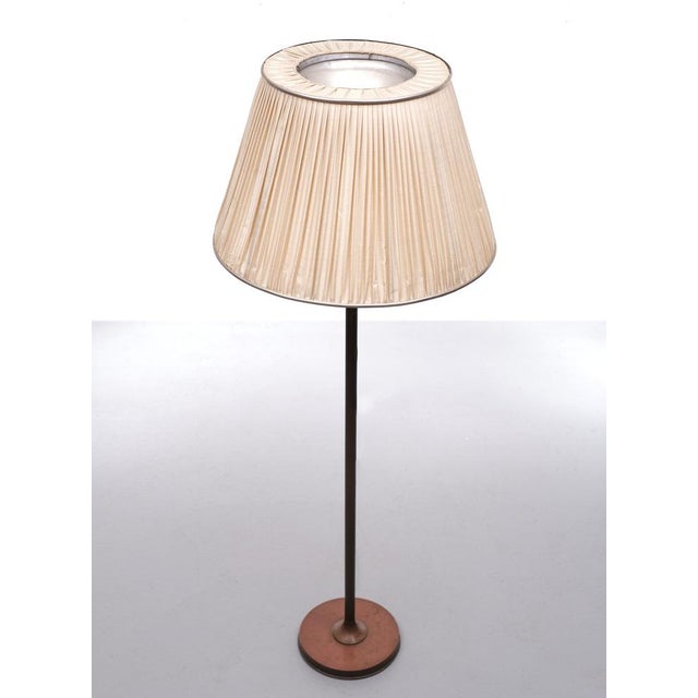 1960s Art Deco Brass Floor Lamp, France, 1965 For Sale - Image 5 of 15