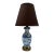 Small Antique Blue and White Chinese Porcelain Lamp For Sale