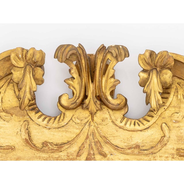 18th Century George II Giltwood Framed Mirror For Sale - Image 4 of 9