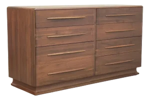 Mid Century Modern Walnut Dresser