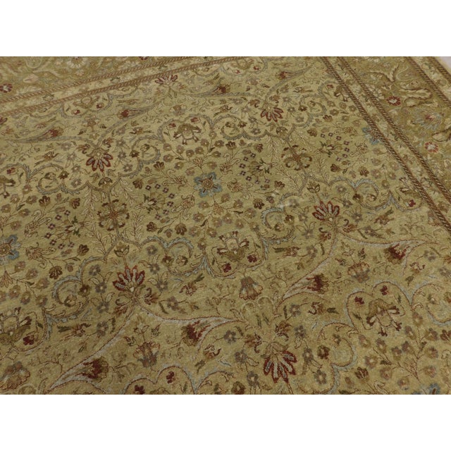 Hand Made Wool Pile Rug. 8'x 10' For Sale - Image 12 of 17