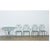 French Vintage Garden Table Set of Four Chairs and Table For Sale - Image 10 of 12