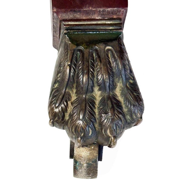 Wood Fine Classical American Settee 19th Century For Sale - Image 7 of 9