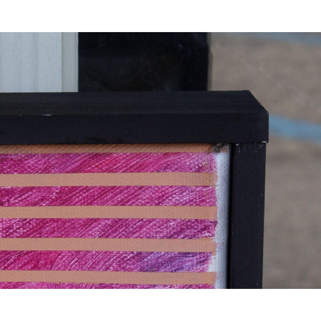 Postmodern Acrylic on Canvas Abstract Painting by James Massena March For Sale - Image 3 of 8