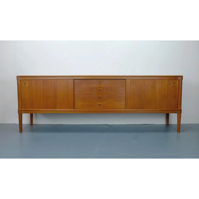 Teak Veneer Sideboard by H.W. Klein for Bramin, 1960s For Sale - Image 13 of 13