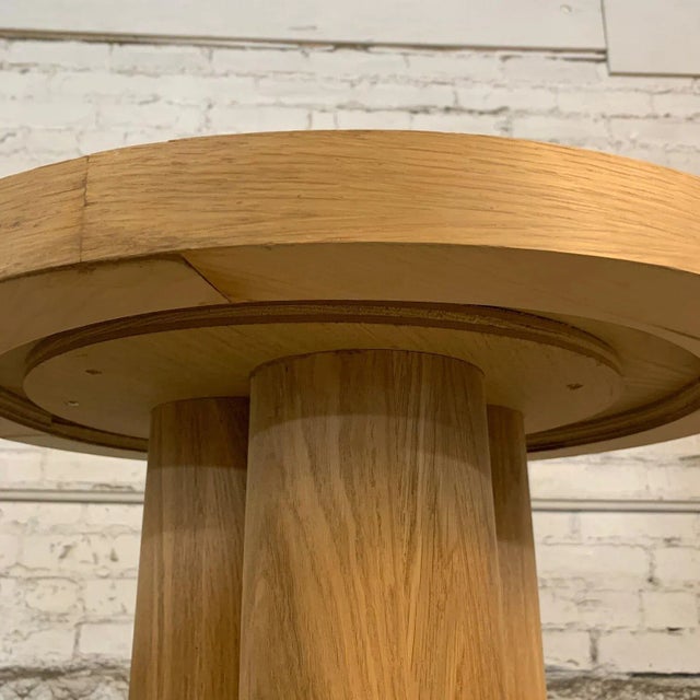 Brown Four Curves Side table -made to order For Sale - Image 8 of 11