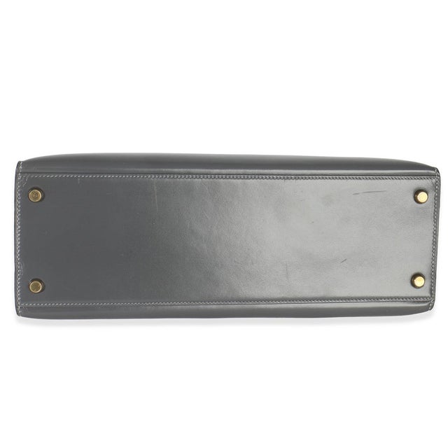 1980s Ardoise Box Sellier Kelly 32 GHW For Sale - Image 5 of 9