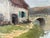 Th Linsyer, Lively Landscape by a River, 1890s-1910s, Oil on Canvas, Framed For Sale - Image 9 of 17