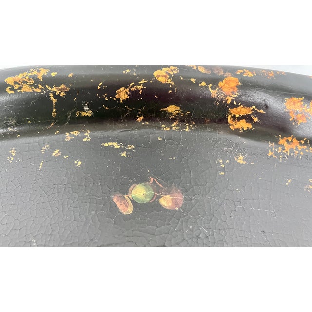 Paper 19th Century Ws Burton of London Papier Mache Tray For Sale - Image 7 of 14