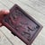 Vintage Chinese Carved Rosewood Box With Stone Inlays & Lotus Fish Motif - Jewelry/Keepsake Box For Sale - Image 9 of 9