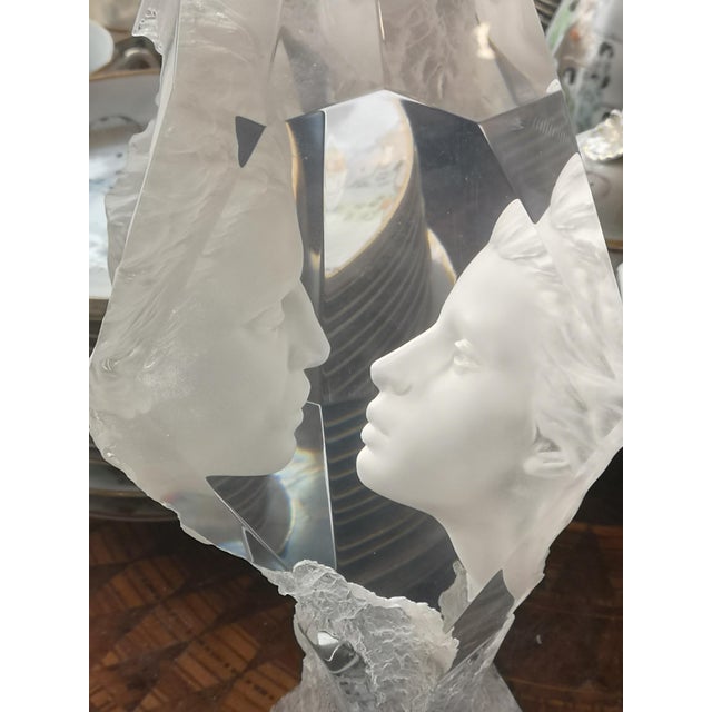 Wilkinson, Romantic Couple Statue, 1990s, Acrylic For Sale - Image 9 of 15