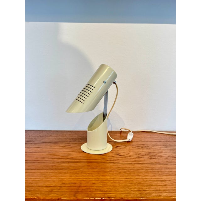 Metal Space Age Foldable Table Lamp from Szarvasi, 1960s For Sale - Image 7 of 9