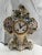 19th Century French Meissen Style Floral Porcelain Clock For Sale - Image 4 of 12