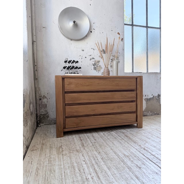Elm Commode from Maison Regain, 1960s For Sale - Image 12 of 18