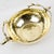 Metal Large Gilded Brass Centerpiece Bowl With Stag Heads Handles For Sale - Image 7 of 8