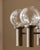 1960s Robert Long 5-Light Solid Brass & Hand-Blown Glass Chandelier, California Modern For Sale - Image 12 of 14
