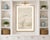 Not Yet Made - Made To Order White Egret Coastal Study, Minimalist Bird Wall Art Print, 16" X 24" For Sale - Image 5 of 6
