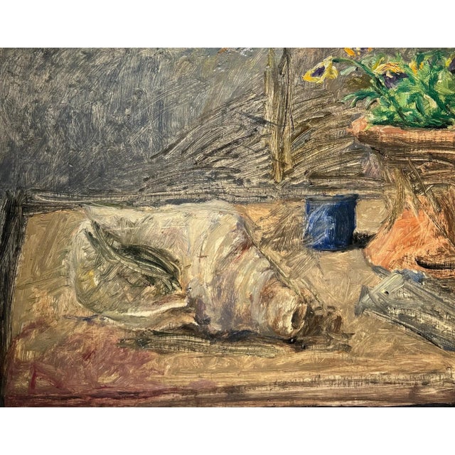 Enzo Faraoni, Still Life with Shell, 1970, Oil on Canvas, Framed For Sale - Image 8 of 8