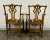 Vintage Chippendale Style Dining Arm Chairs - Pair For Sale - Image 12 of 12