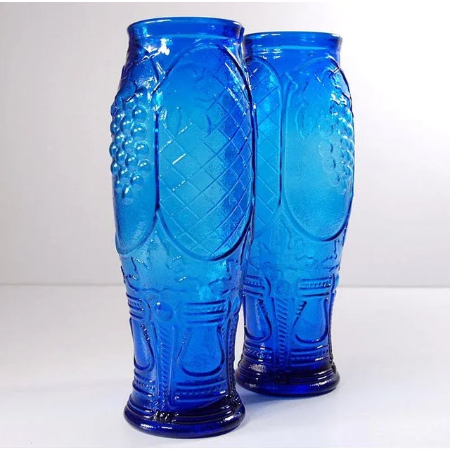1960s Glass Vases by Rossini, 1960s, Set of 2 For Sale - Image 5 of 7