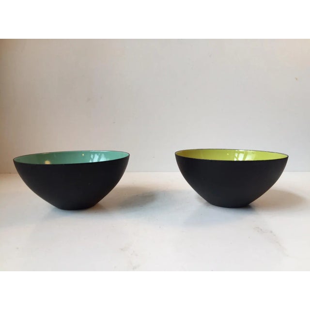 Modernist Krenit Bowls by Herbert Krenchel for Torben Orskov, 1950s, Set of 2 For Sale - Image 6 of 6