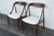 Brown Johannes Andersen for Richbilt Mid Century Modern Dining Chairs a Pair 6058 For Sale - Image 8 of 18