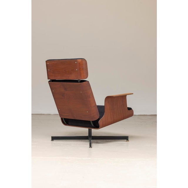 Black Belgian Easy Chairs by Pierre Guariche for Meurop, Set of 2, 1966 For Sale - Image 8 of 18